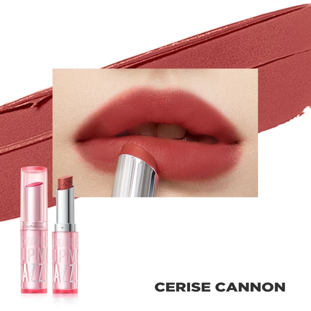 Dazzle Me Color Chrome Lip Matte 3.6gr - R04 Cerise Cannon