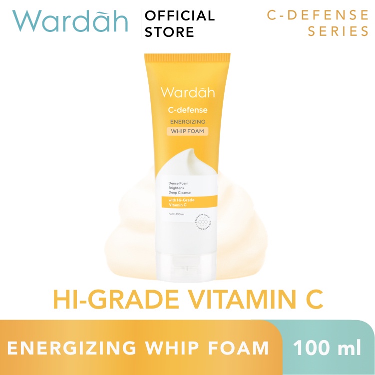 Wardah C-Defense Energizing Whip Foam 100ml *