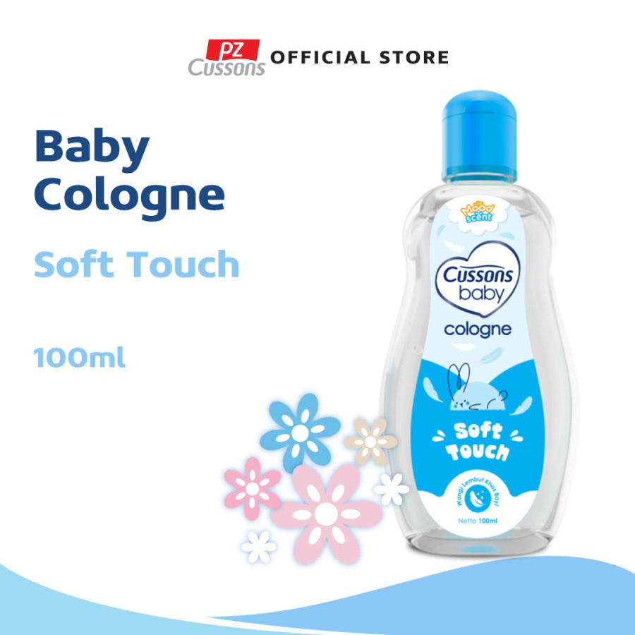 Cussons Baby Cologne 100ml (Parfum) - Biru Soft Touch
