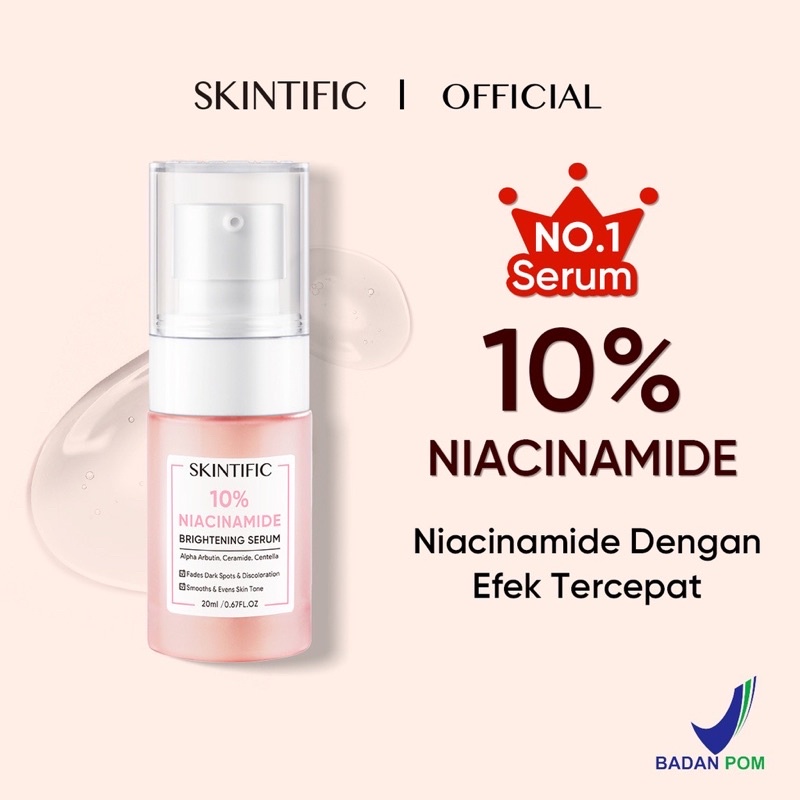 Skintific 10% Niacinamide Brightening Serum 20ml