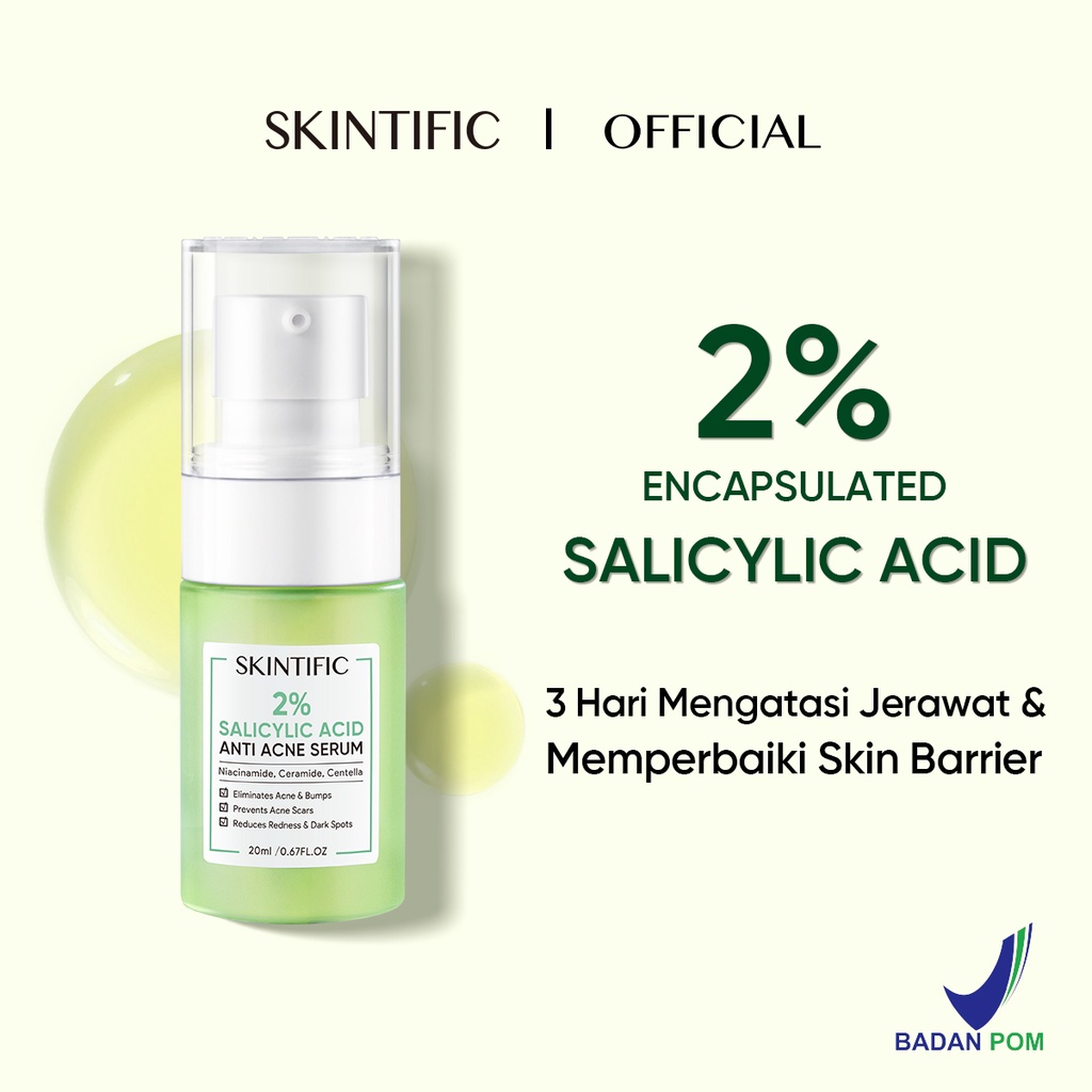 Skintific 2% Salicylic Acid Anti Acne Serum 20ml