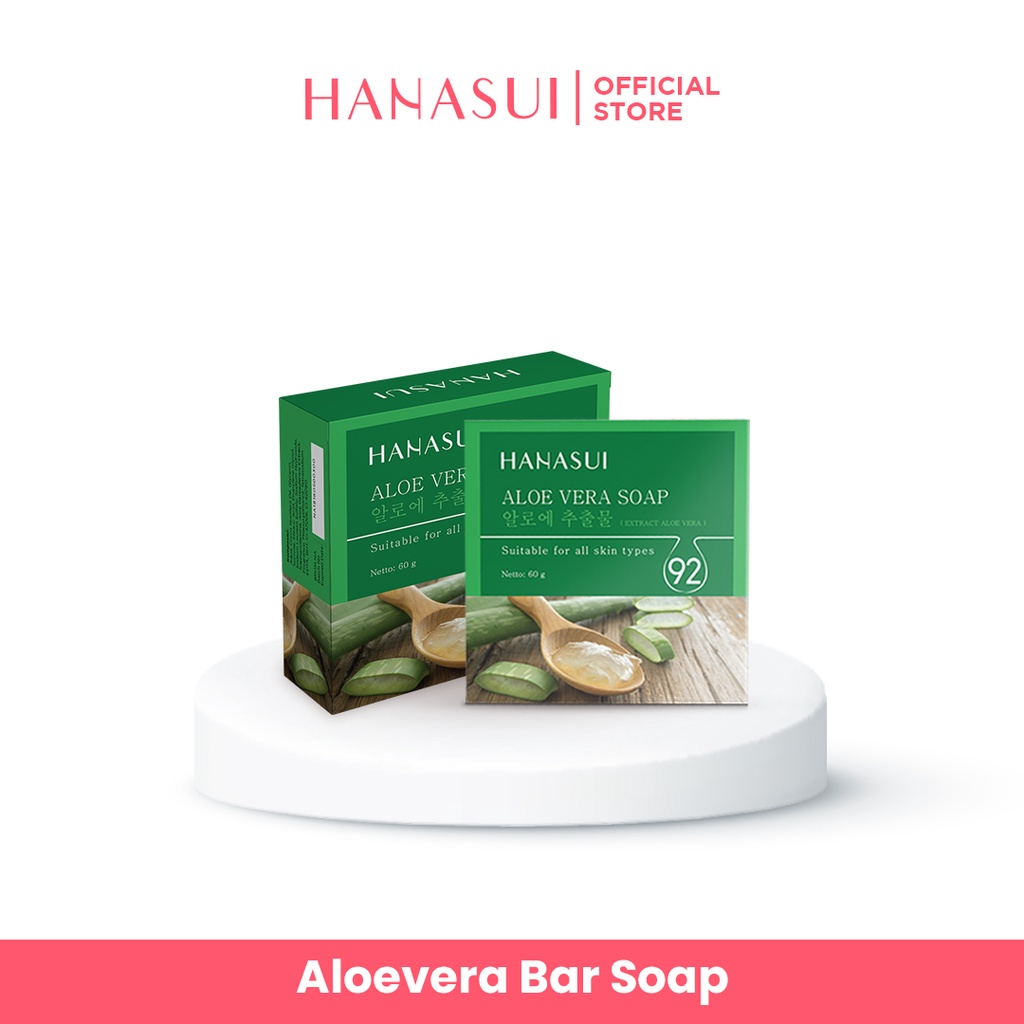 HANASUI Sabun Aloe Vera Soap 60gr