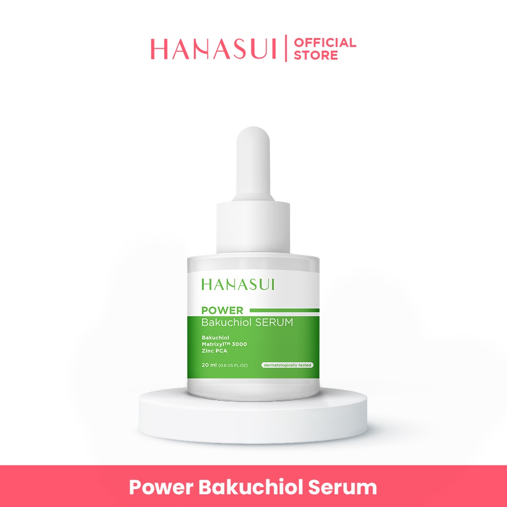 Hanasui Power Bakuchiol Serum 20ml (Hijau)