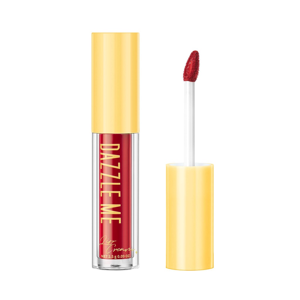 DAZZLE ME Velvet Matte Lip Cream R486 Always Red