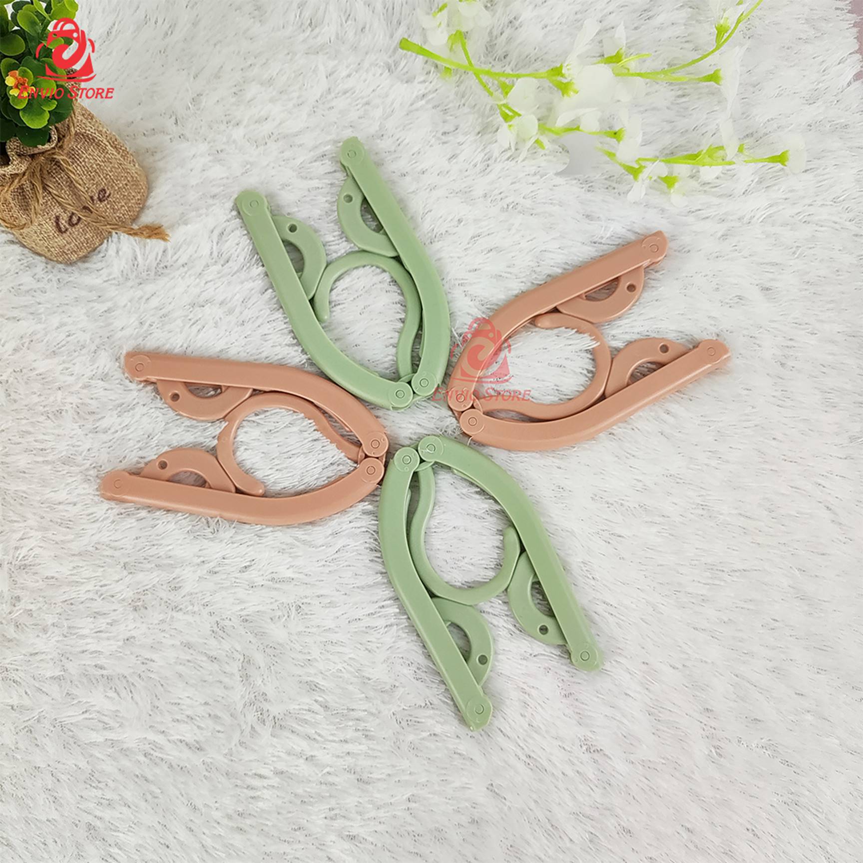 Hanger Baju Lipat (Kapstok Unik)