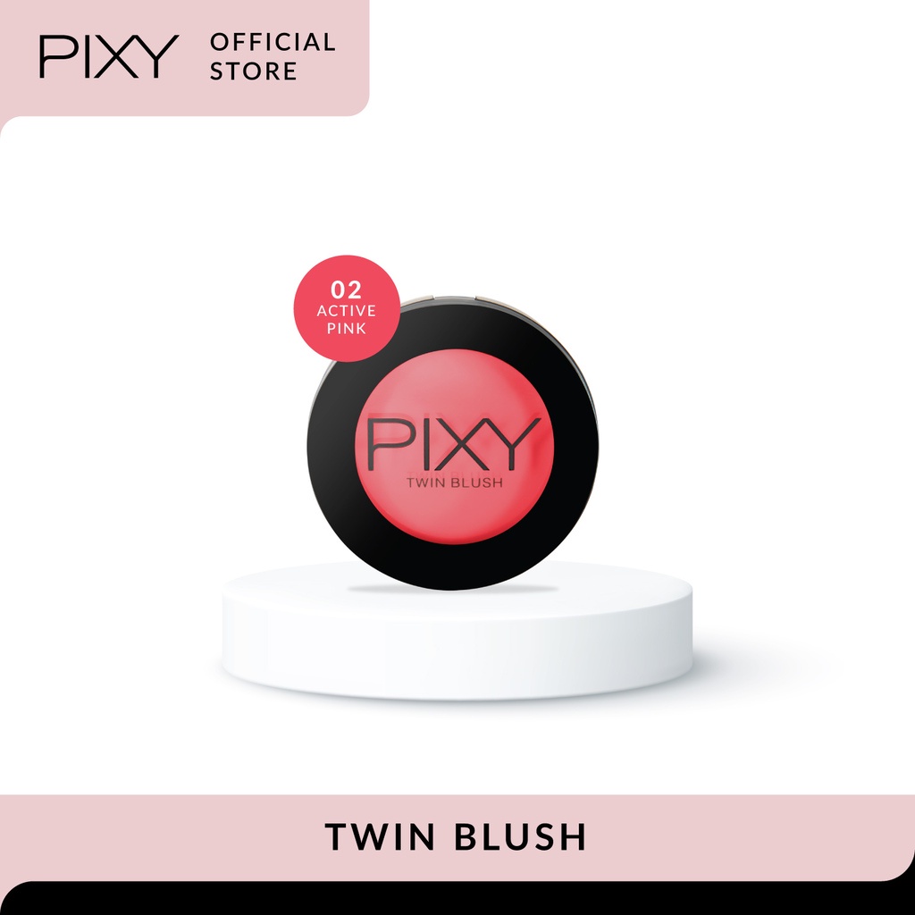PIXY Twin Blush 02 Active Pink
