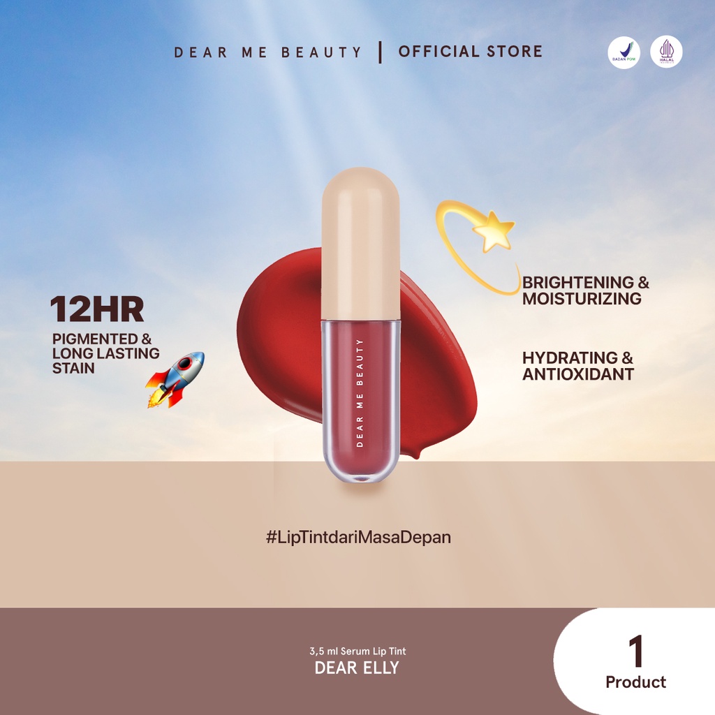 Dear Me Beauty Serum Lip Tint 3,5ml - 04 Dear Elly