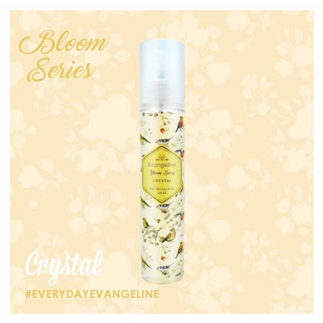 Evangeline Eau De Cologne Bloom Series 100ml - Crystal *