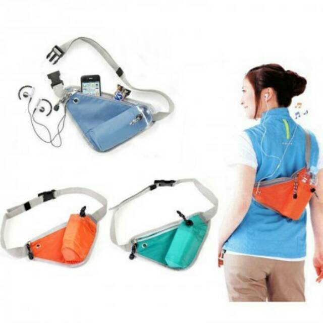 Mini Sling Bag Segitiga / Tas Selempang Kecil