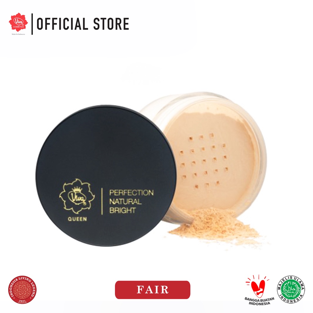 Viva Queen Perfection Natural Bright Loose Powder 35gr - Fair