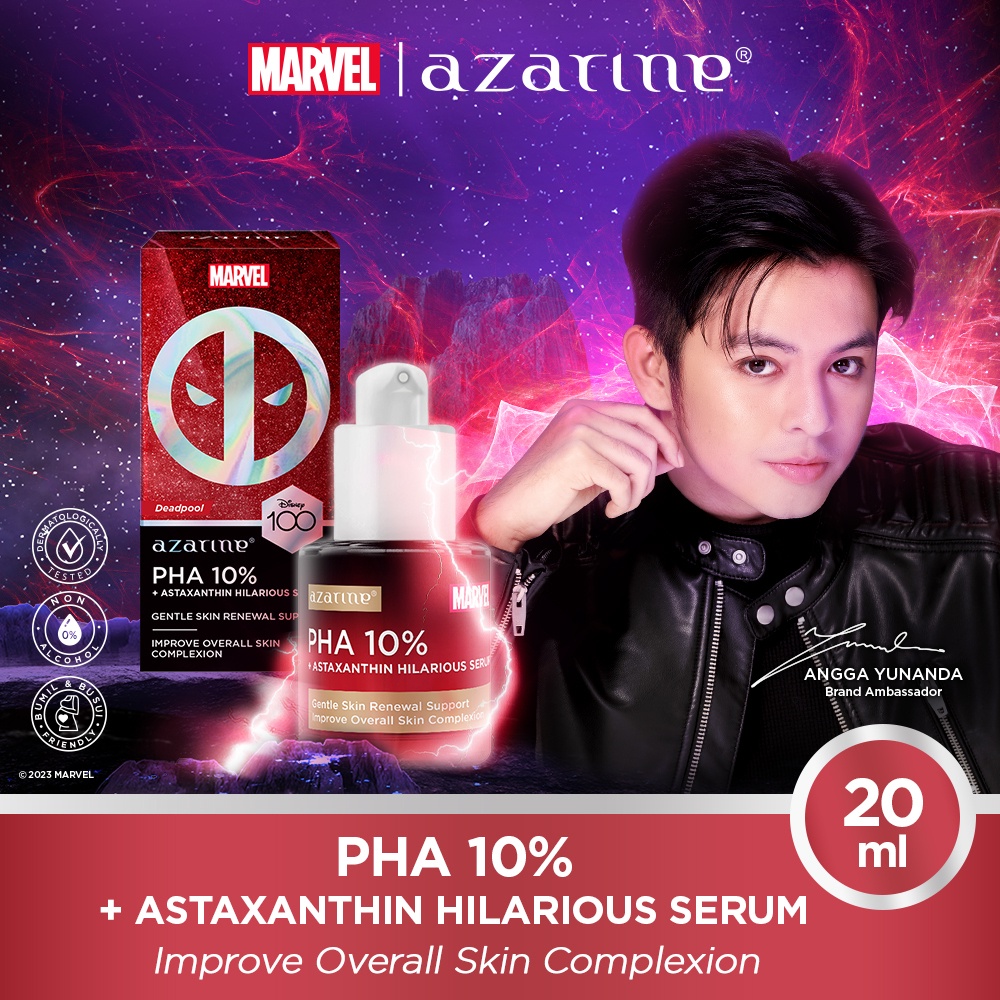 Azarine x Marvel PHA 10% + Astaxanthin Hilarious Serum 20ml