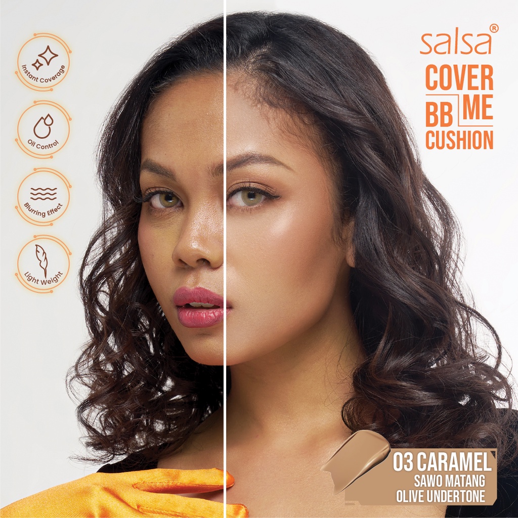 Salsa Cover Me BB Cushion - Caramel