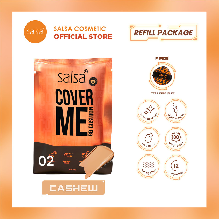 Salsa Cover Me BB Cushion REFILL - Cashew