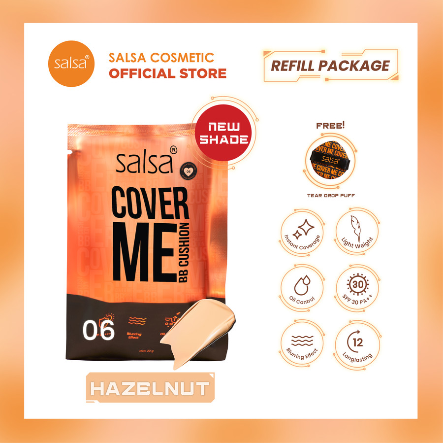 Salsa Cover Me BB Cushion REFILL - Hazelnut