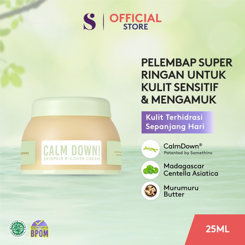 Somethinc Calm Down Skinpair R-Cover Cream 30gr