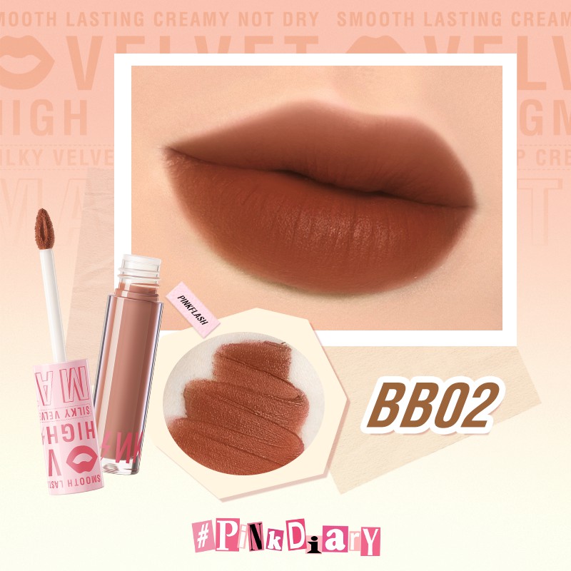 Pinkflash Silky Velvet Lip Cream PF-L04 - BB02