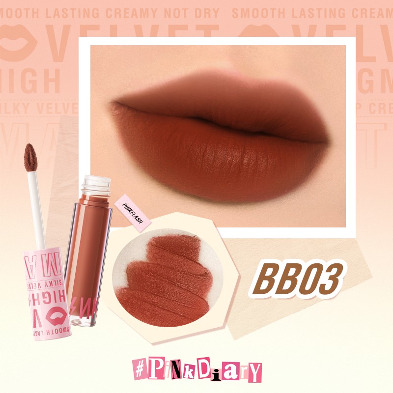 Pinkflash Silky Velvet Lip Cream PF-L04 - BB03