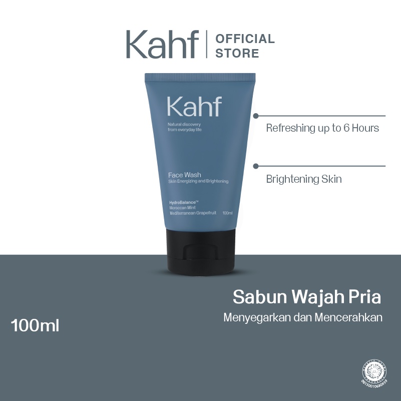Kahf Face Wash 100ml - Skin Energizing and Brightening