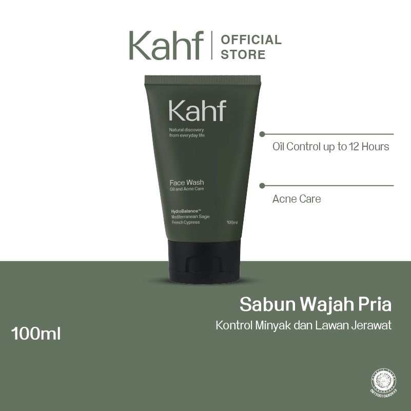 Kahf Face Wash 100ml - Oil and Acne Care