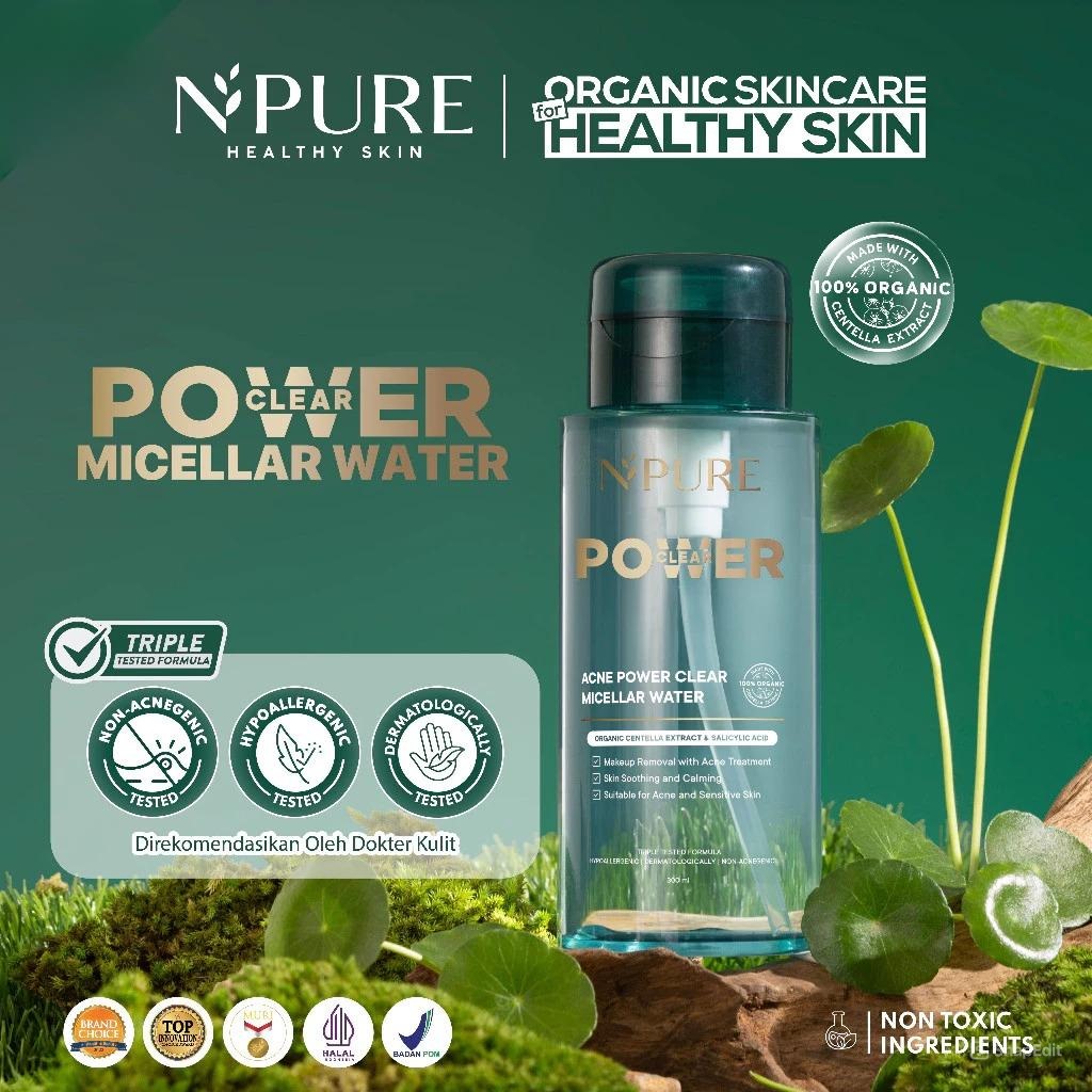 Npure Acne Power Clear Micellar Water 300ml