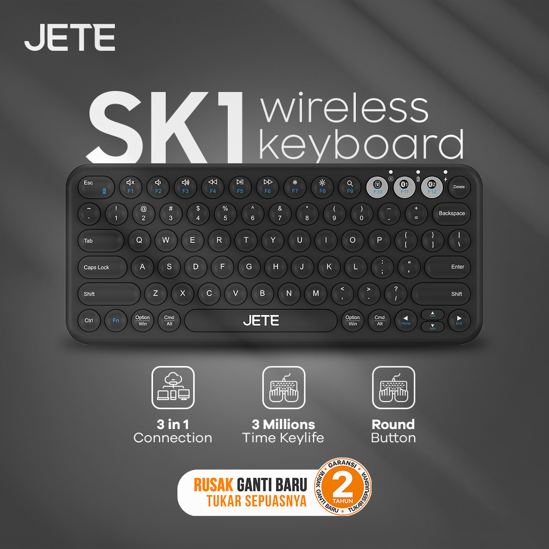 JETE Keyboard Bluetooth SK1