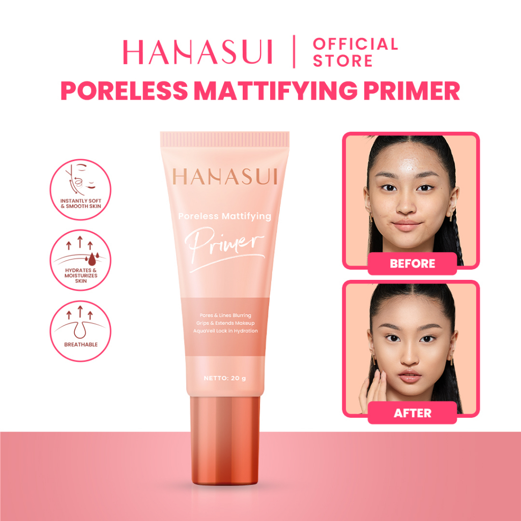 Hanasui Poreless Mattifying Primer 20gr