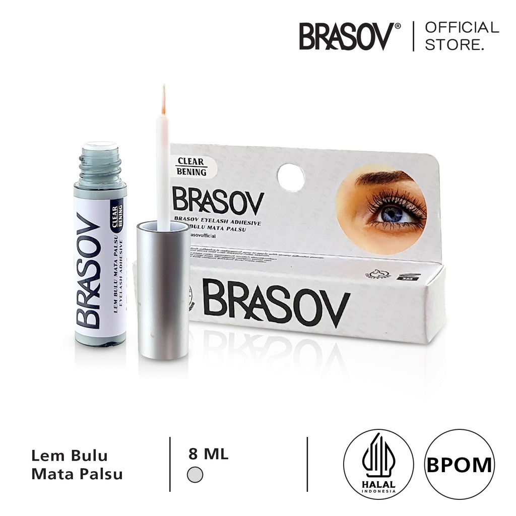 Brasov Lem Bulu Mata - Clear