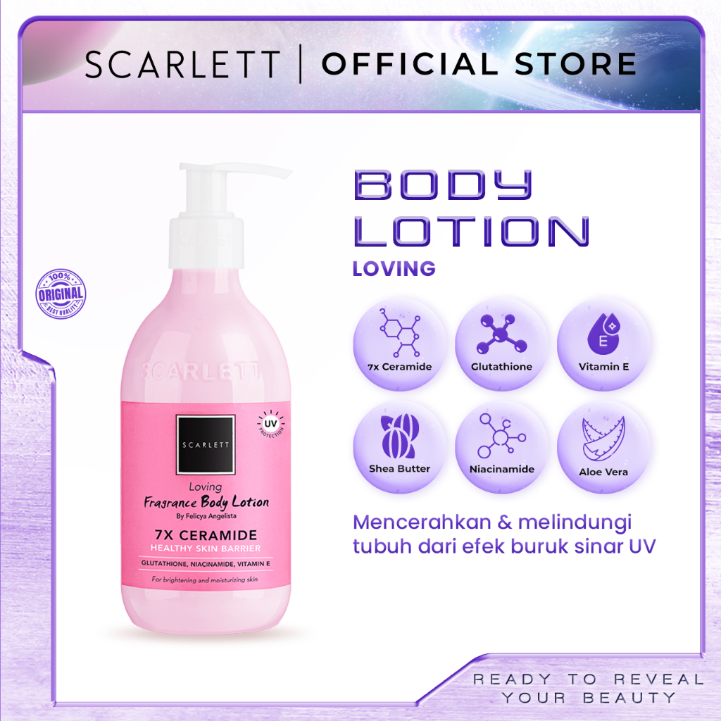 SCARLETT Fragrance Body Lotion Loving 300ml