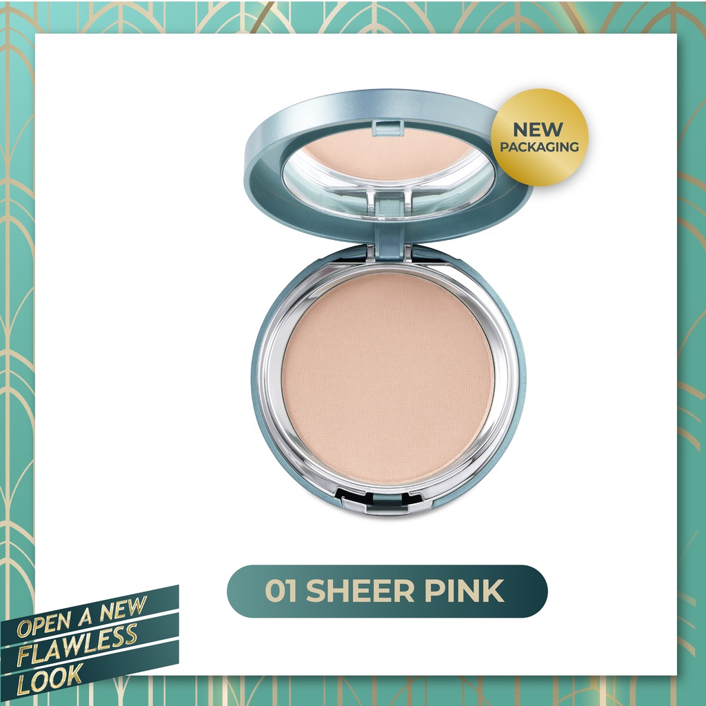 Wardah Exclusive Two Way Cake SPF 15 - 01 Sheer Pink 12g