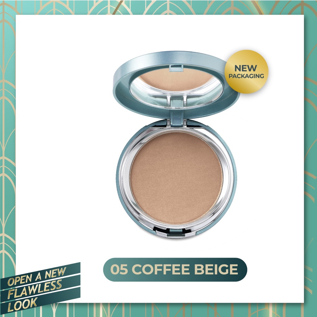 Wardah Exclusive Two Way Cake SPF 15 - 05 Coffee Beige 12g