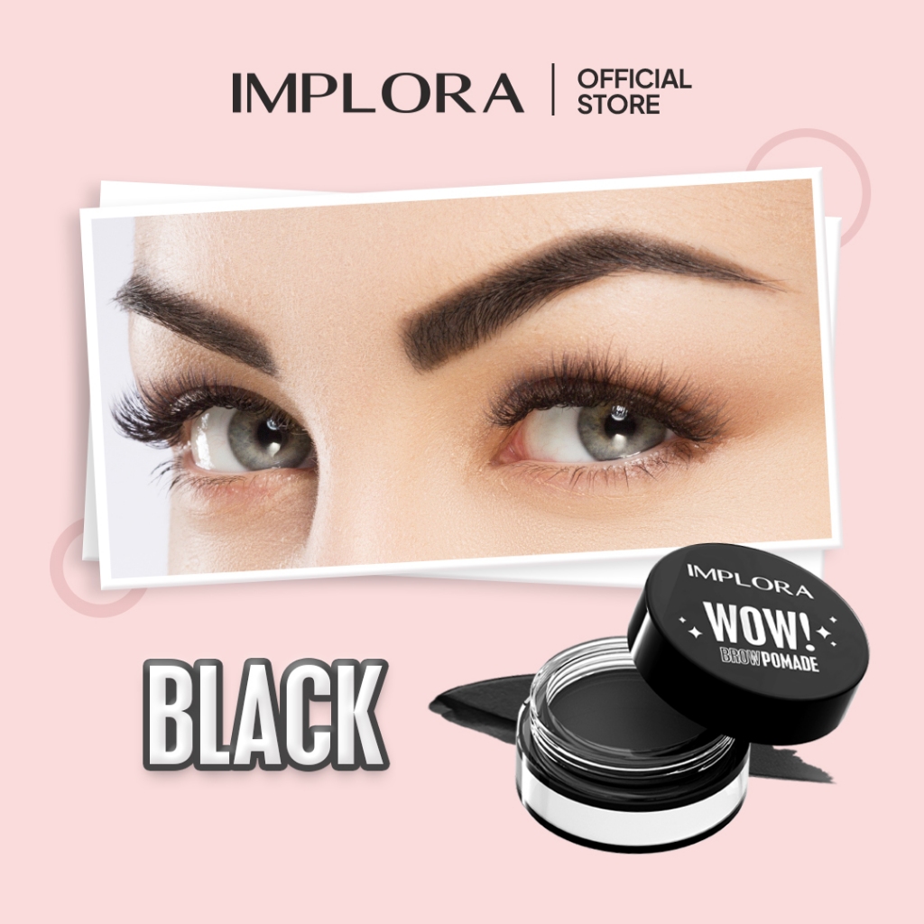 Implora WOW! Brow Pomade 2,5gr - Black