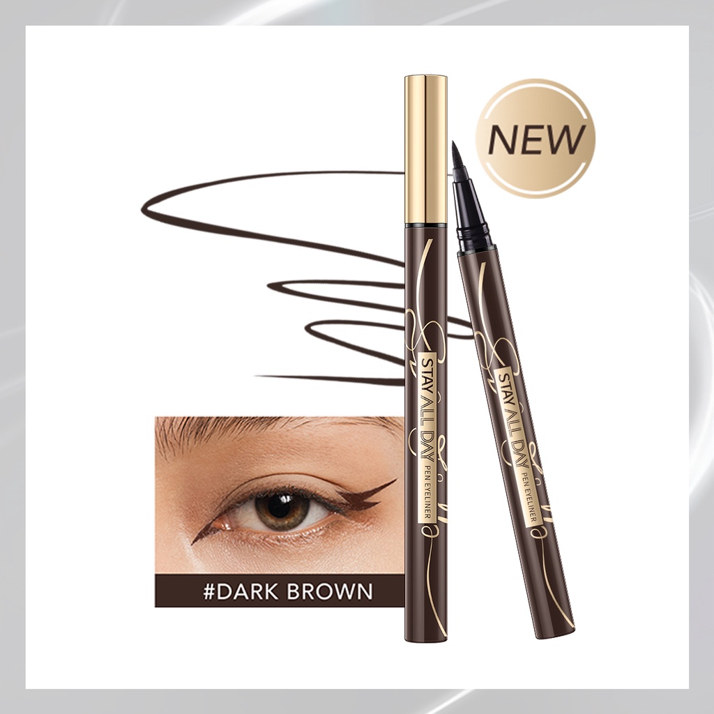 YOU Stay All Day Pen Eyeliner - 02 Dark Brown