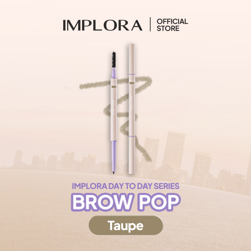 Implora Day to Day Series Brow Pop - Taupe