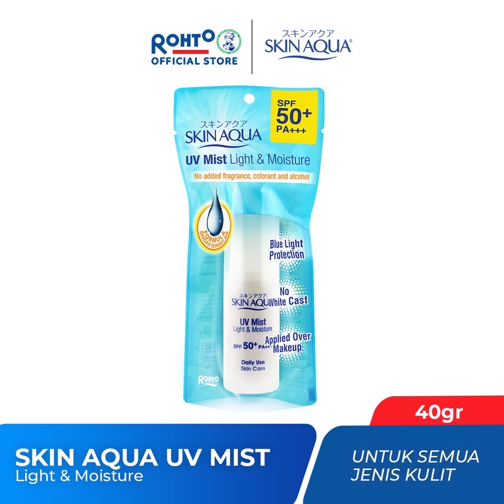Skin Aqua UV Mist Light & Moisture SPF50+ PA+++ 40gr