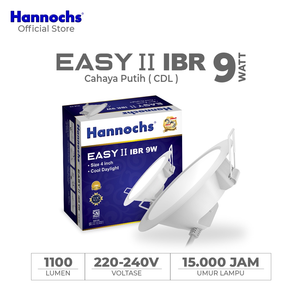 Hannochs Easy II IBR LED Panel CDL 9Watt (9W)