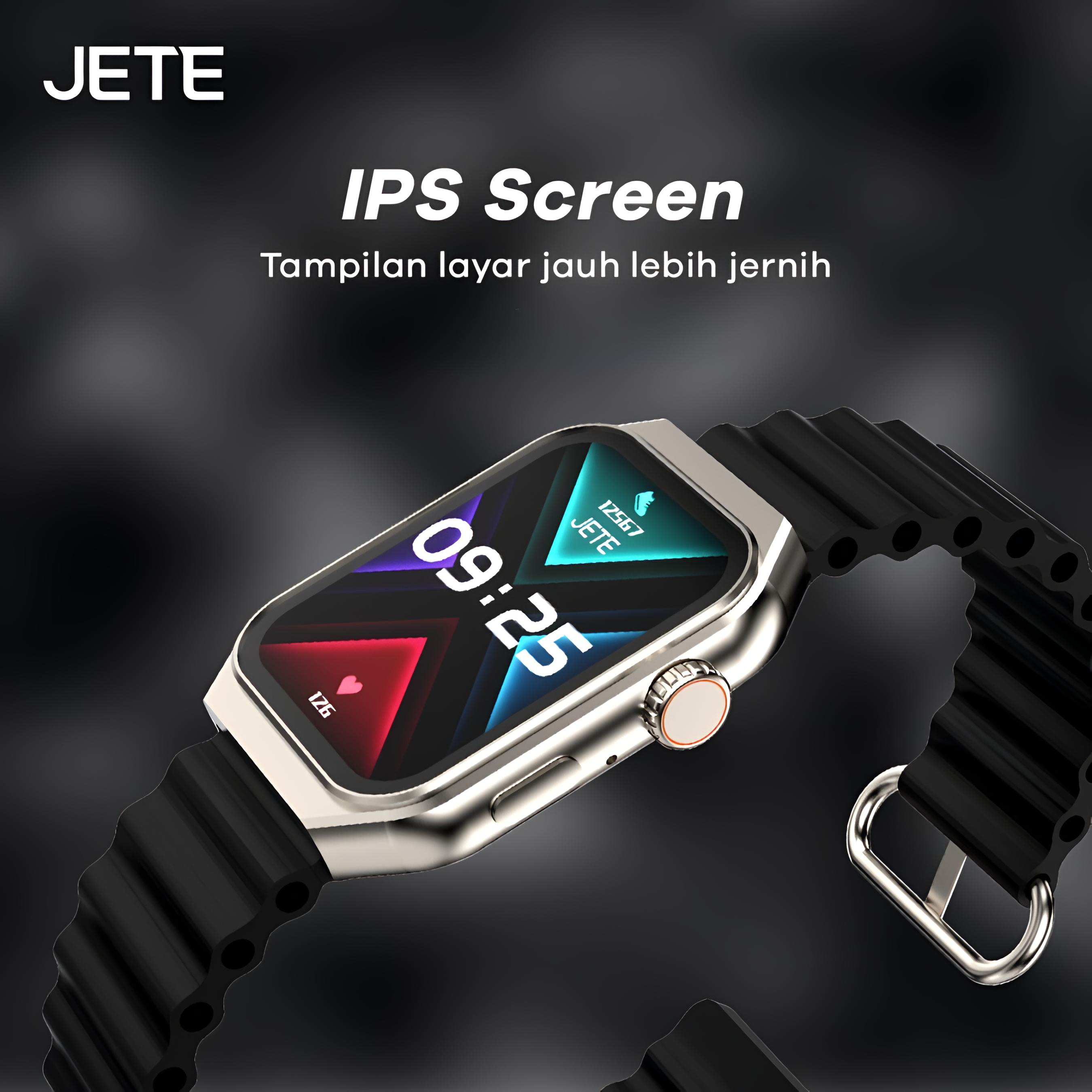 JETE Smartwatch - Muse Series Black 2.0 inch