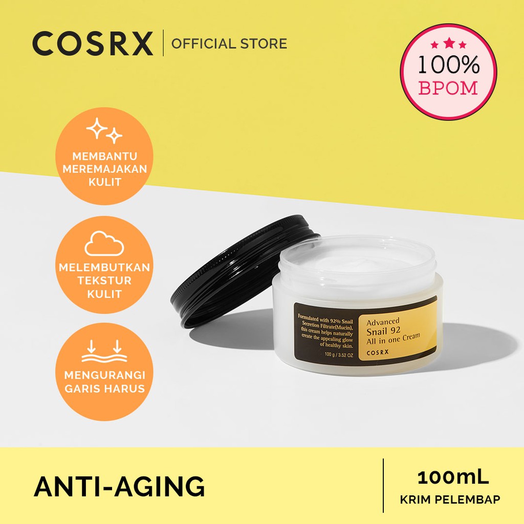 COSRX Advanced Snail 92 All In One Cream 100gr