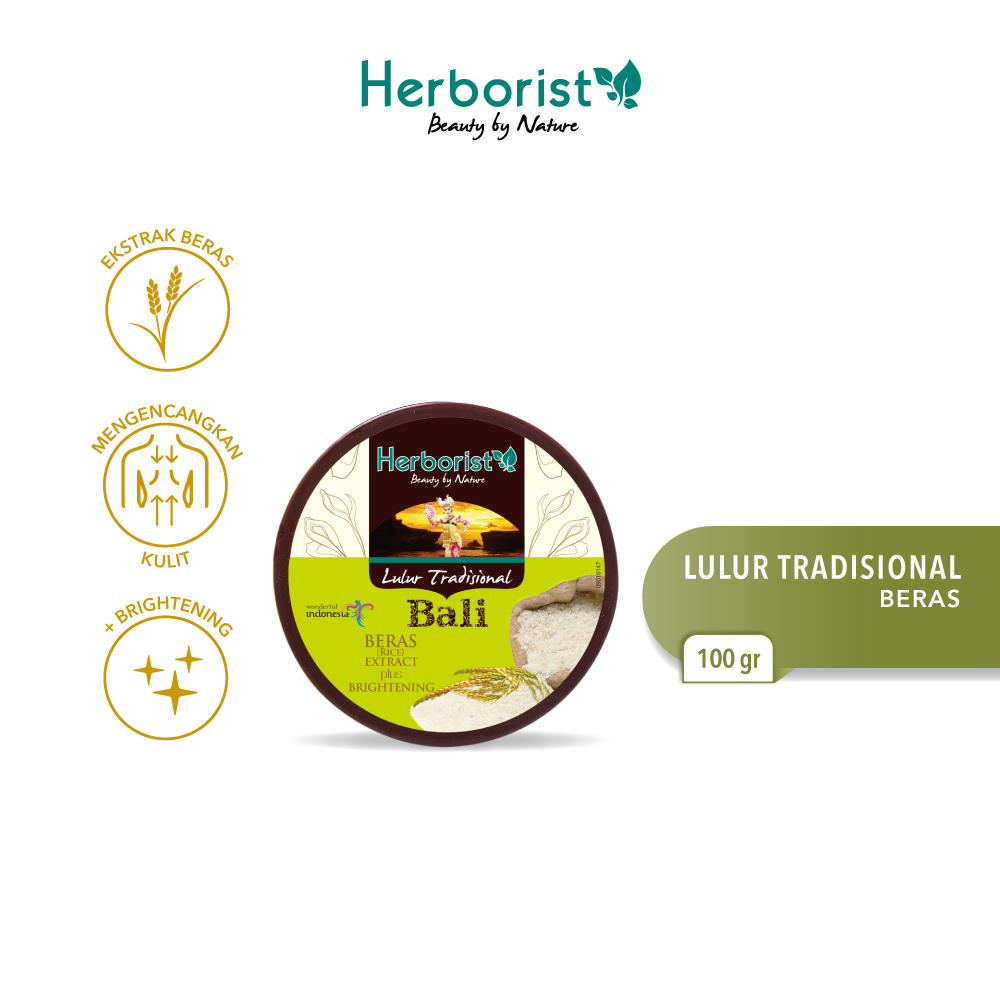 Herborist Lulur Tradisional Bali 100gr - Beras