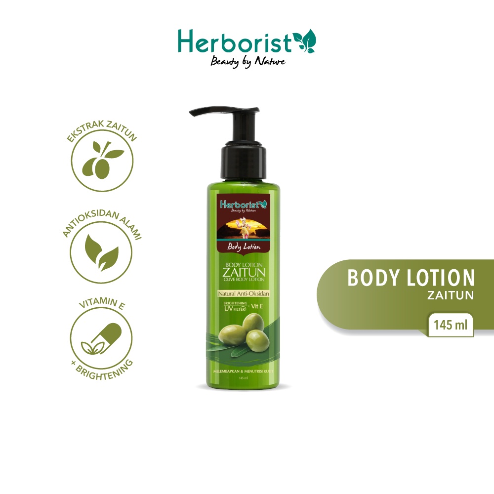 Herborist Body Care Body Lotion 145ml - Zaitun