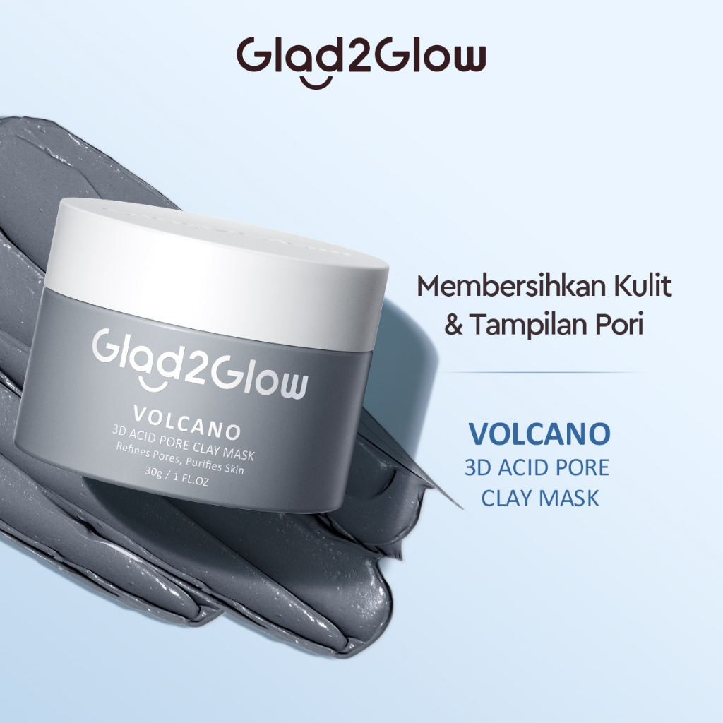Glad 2 Glow Clay Mask - Volcano 3D Acid 30gr
