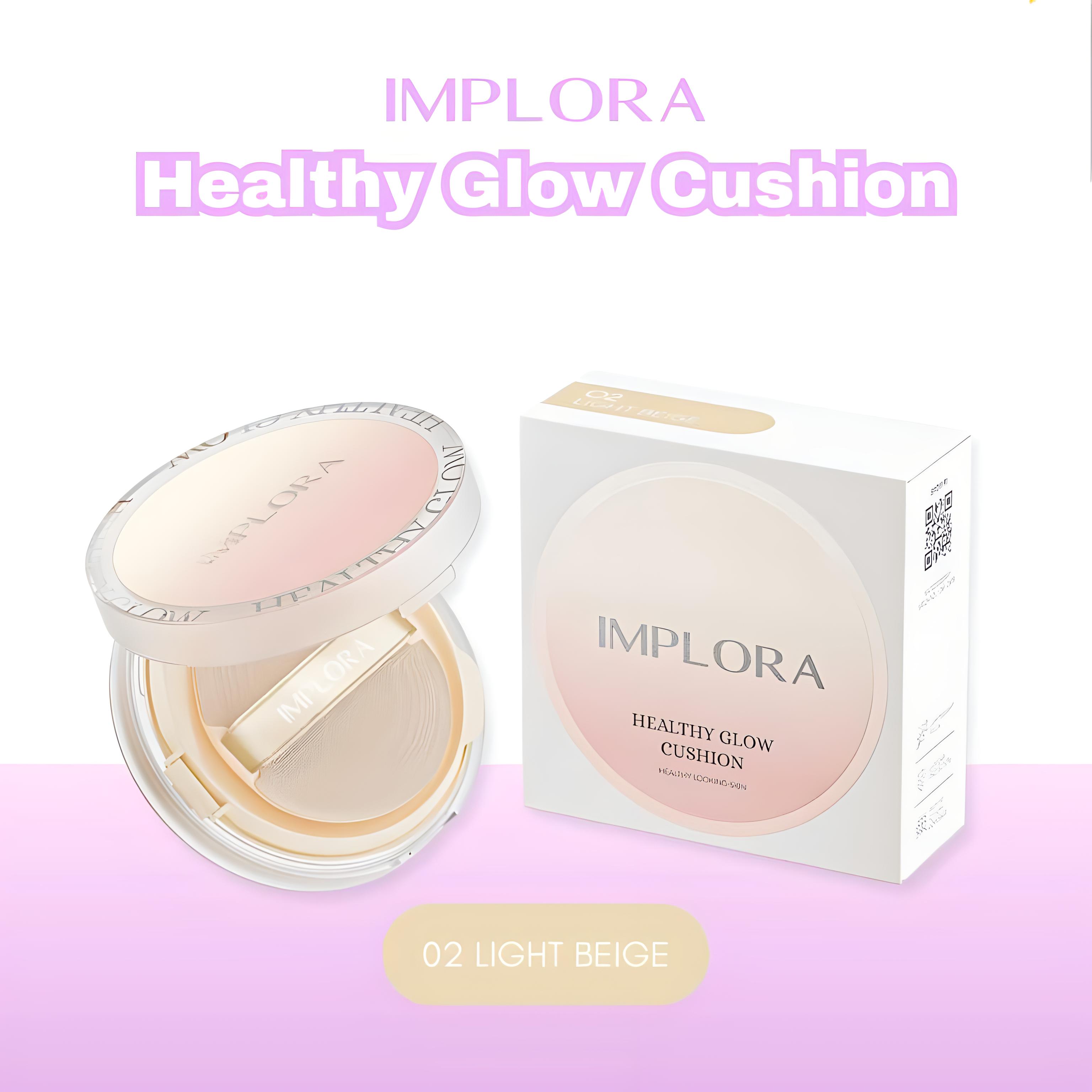 Implora Healthy Glow Cushion FULL SIZE - 02 Light Beige