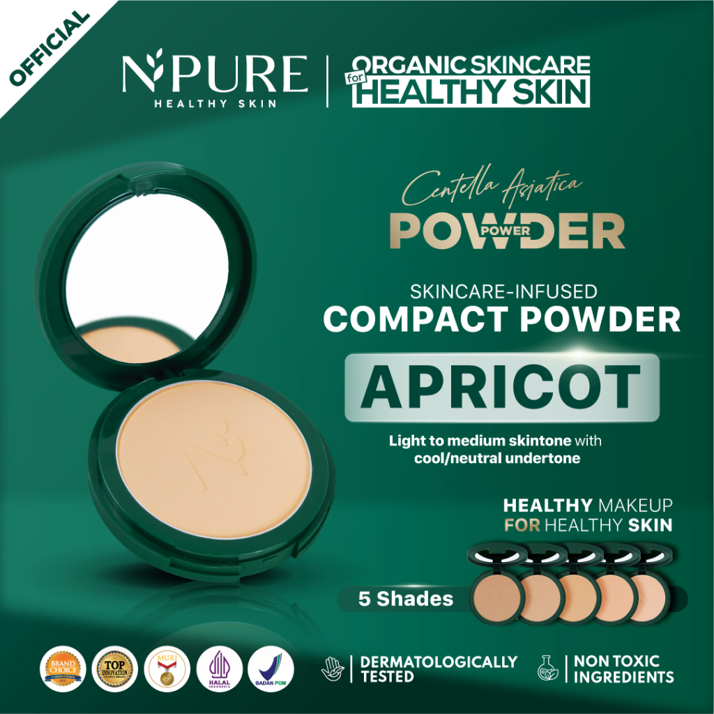 Npure Centella Asiatica Power Powder 10gr - Apricot