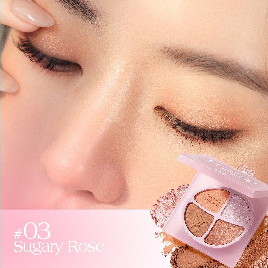BNB barenbliss Dream Chaser Quad Eyeshadow Palette - 03 Sugary Rose