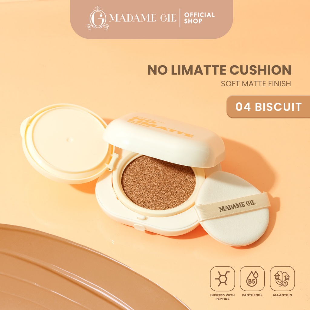 Madame Gie No Limatte Cushion - 04 Biscuit