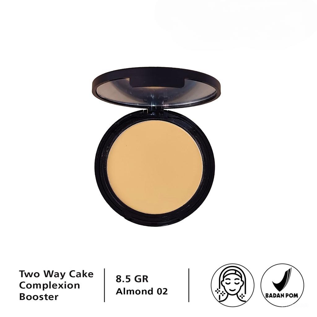 Brasov Complexion Booster Two Way Cake SPF21++ 8,5gr - 02 Almond