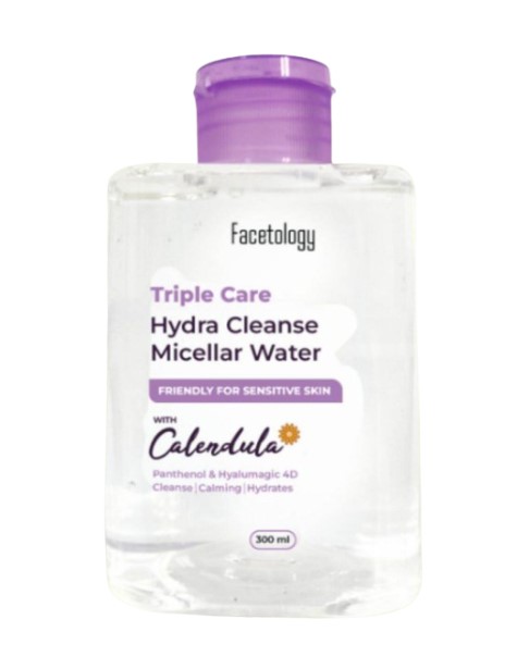 Facetology Triple Care Hydra Cleanse Micellar Water 300ml