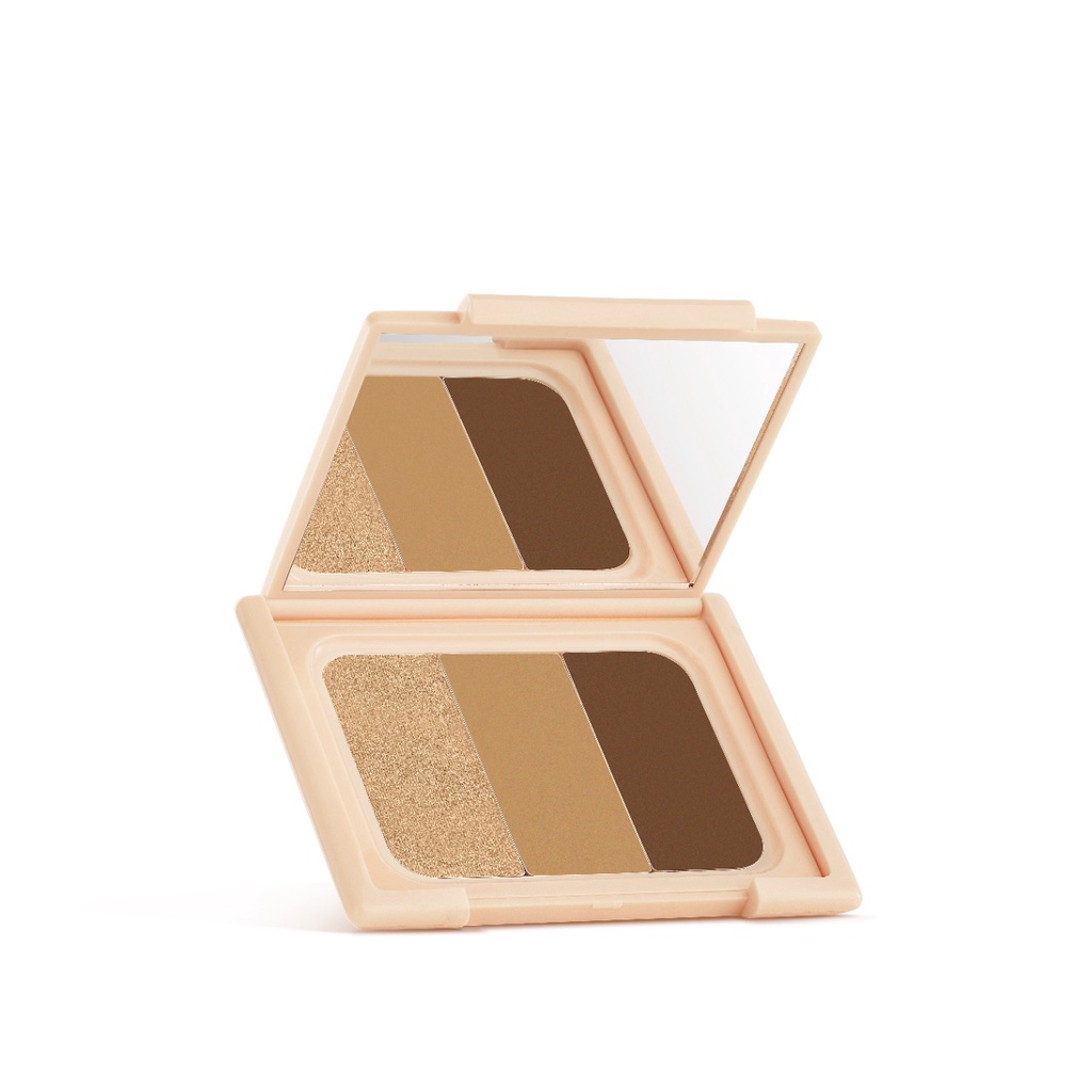 Wardah Colorfit Highlight Countour Palette - 02 Medium
