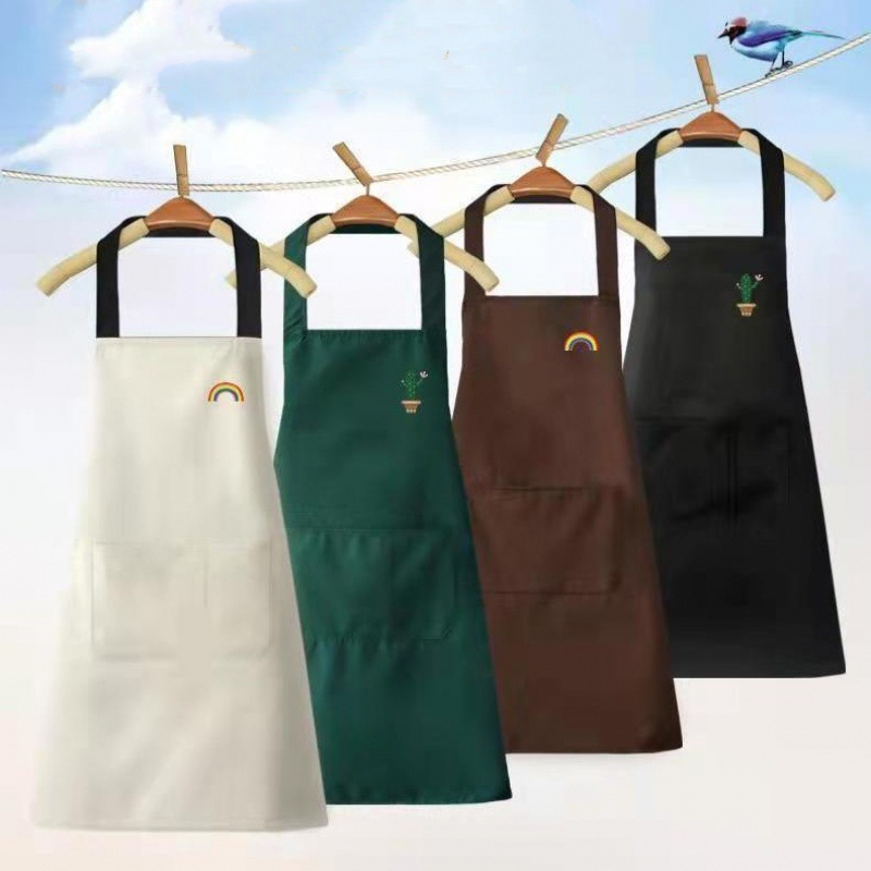 Celemek Masak Polos Bahan PVC Premium Anti Air (Apron Masak)