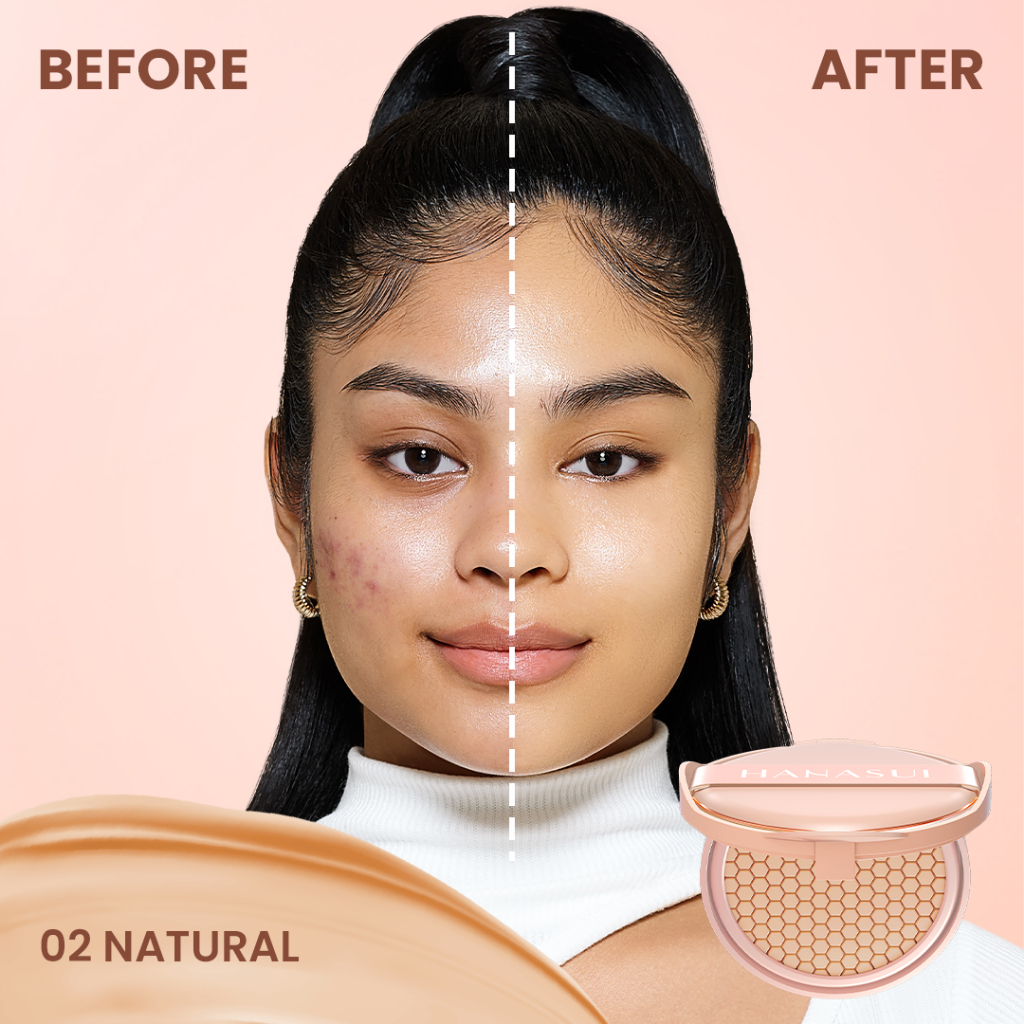 Hanasui Serum Cushion REFILL 15gr - 02 Natural