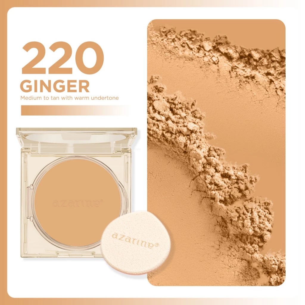 Azarine It's So Porefect Powder Foundation 8gr - 220 Ginger